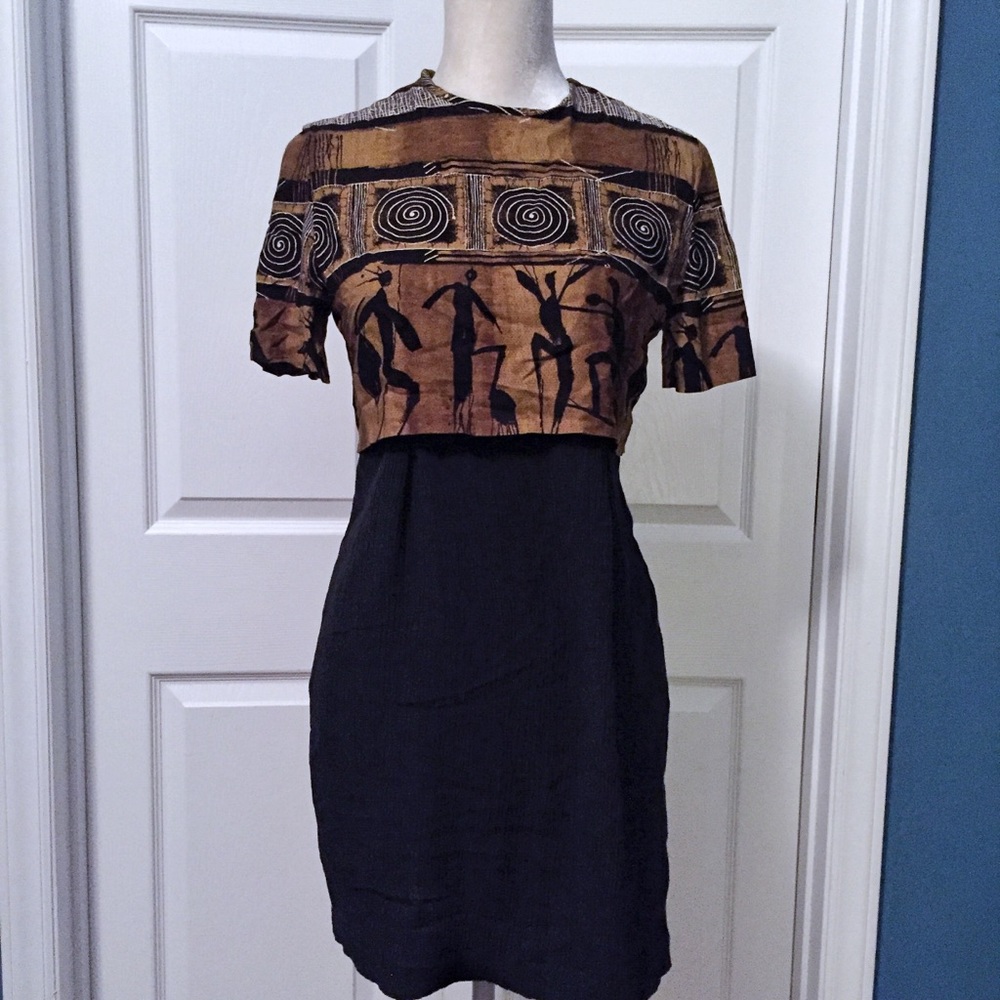 African Tribal Print Dress